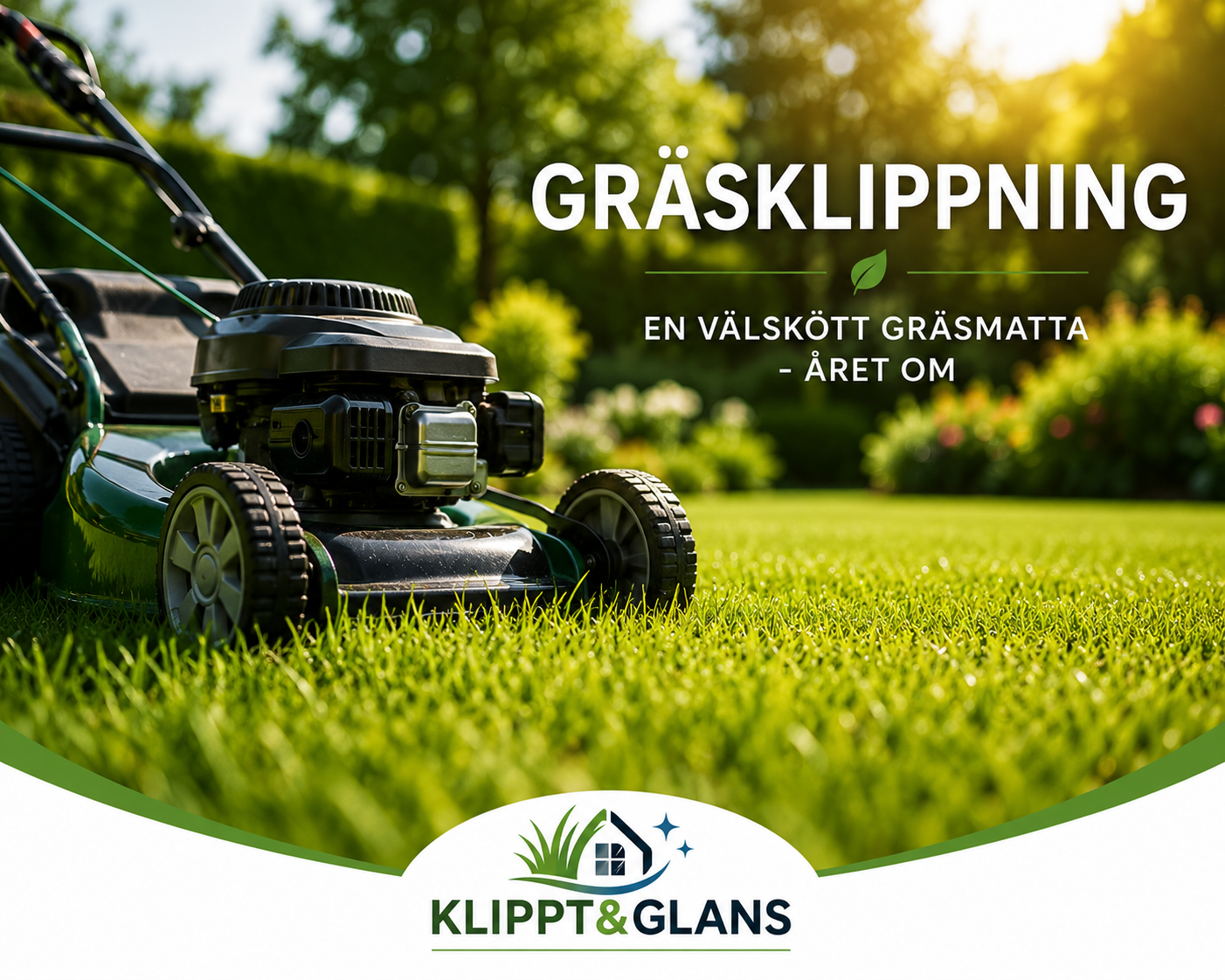 Gräs klippning